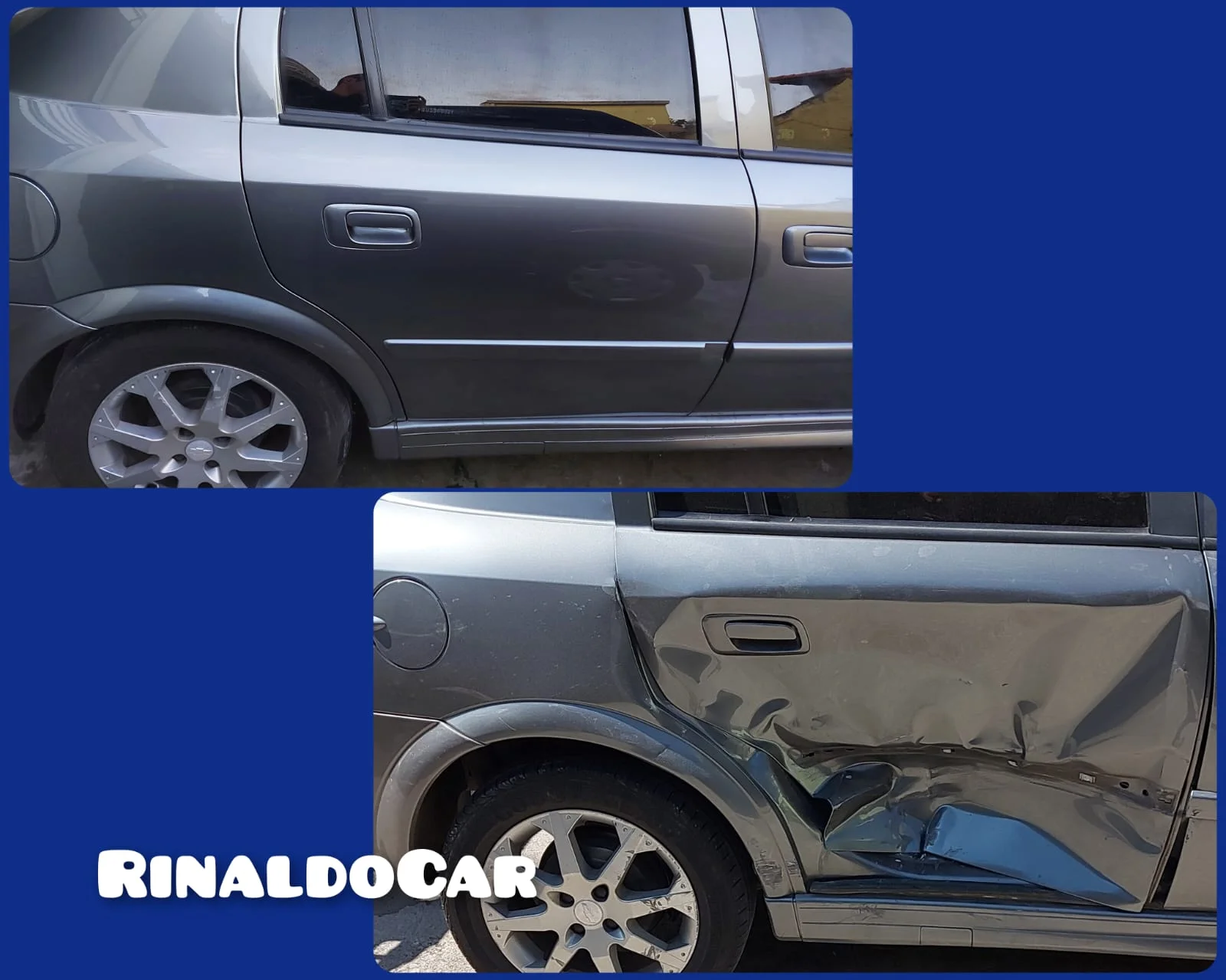 imagen de um carro reparado