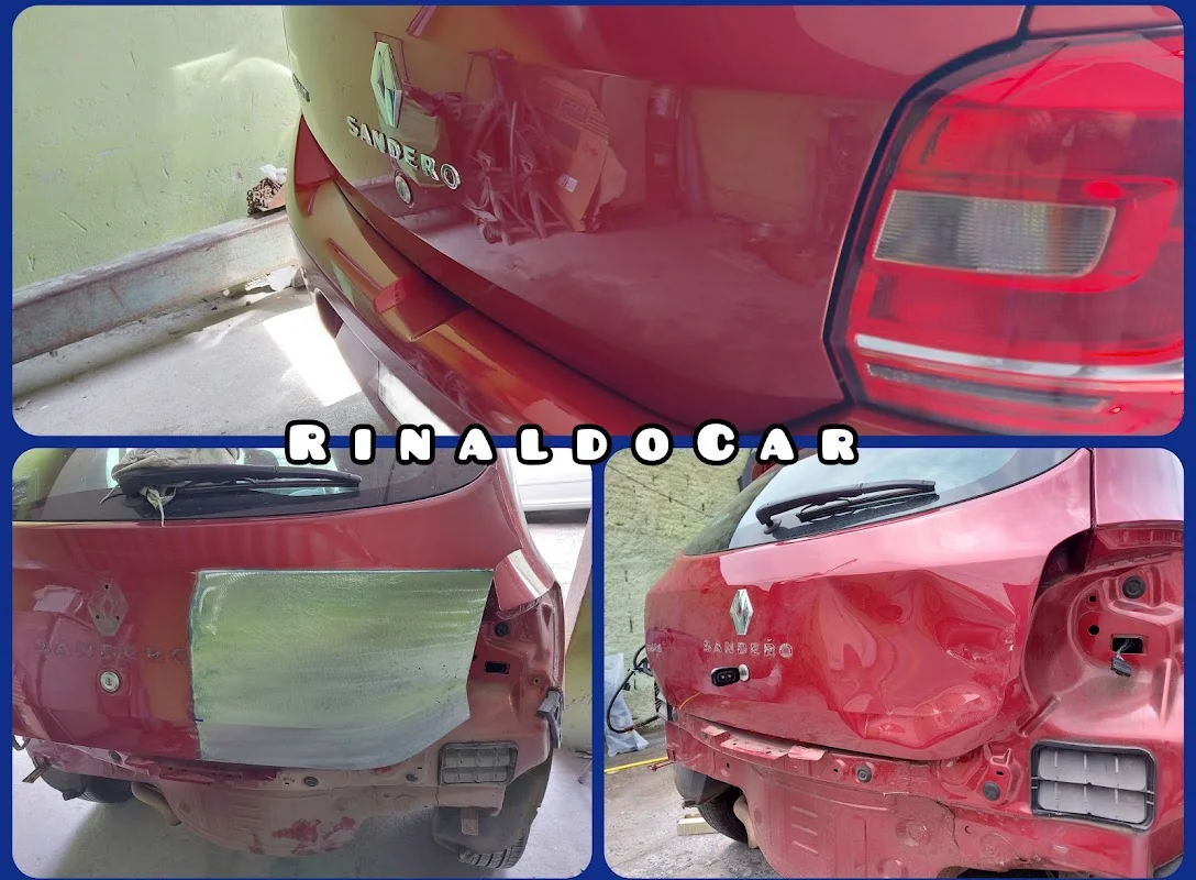 imagen de um carro reparado