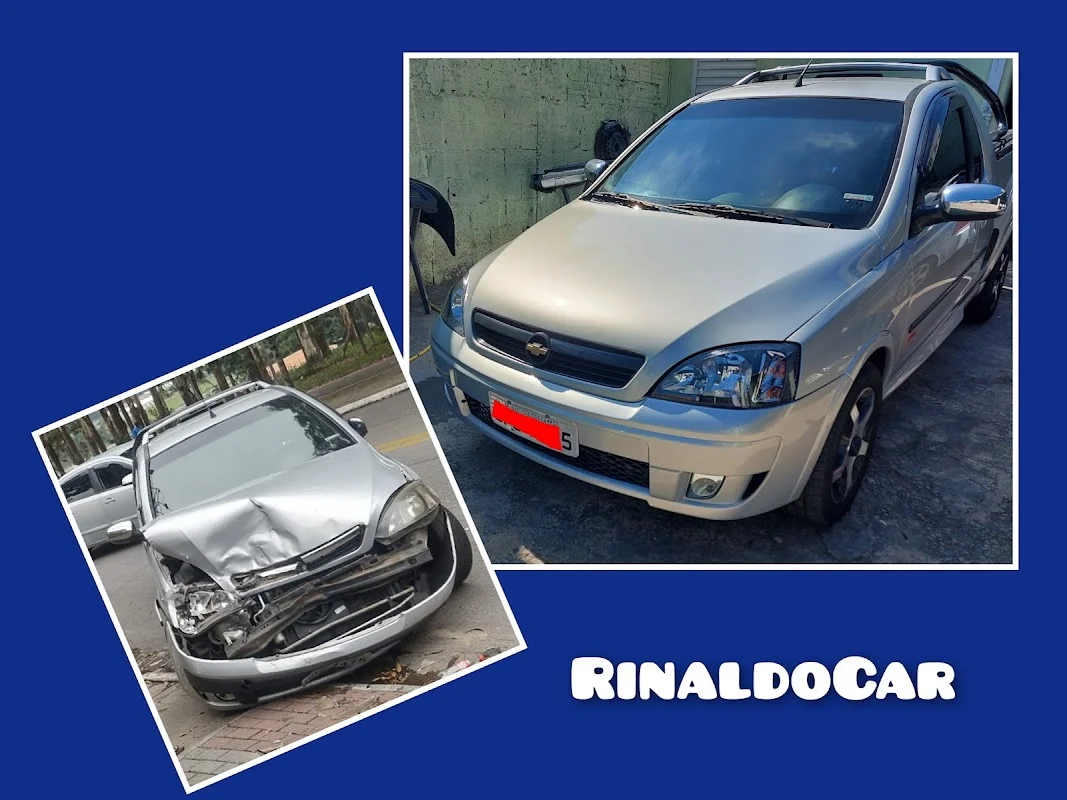 imagen de um carro reparado